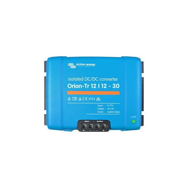 Victron Energy DC to DC Converter, 12V DC to 12V DC, 220VA, 0 Hz, Screw Terminals ORI121222110 - main